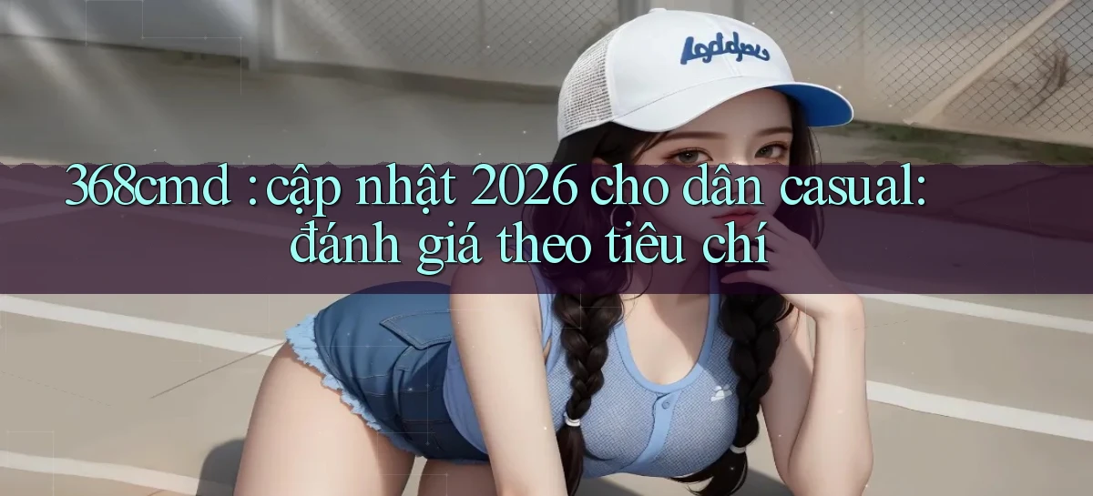 368cmd cập nhật 2026 cho dân casual đánh giá theo tiêu chí