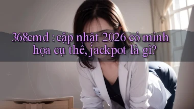 368cmd cập nhật 2026 có minh họa cụ thể, jackpot là gì
