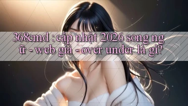 368cmd cập nhật 2026 song ngữ   web giả   over under là gì