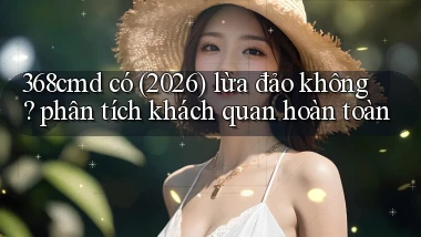368cmd có (2026) lừa đảo không phân tích khách quan hoàn toàn