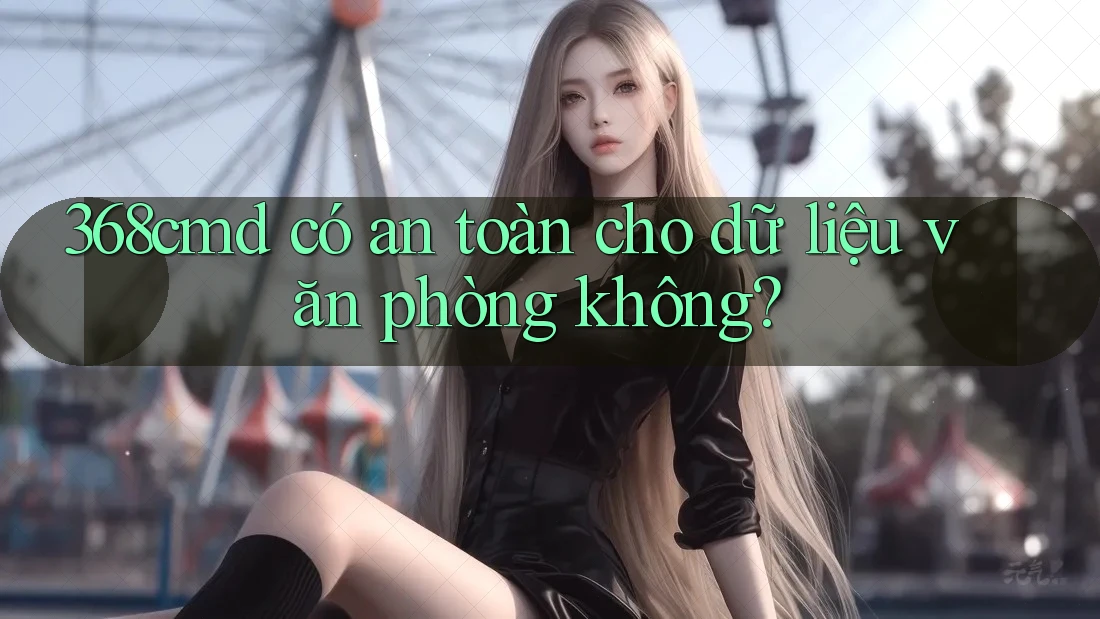368cmd có an toàn cho dữ liệu văn phòng không? 368cmd có an toàn cho dữ liệu văn phòng không?