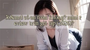 368cmd có an toàn không mini review trên giả lập (2026)