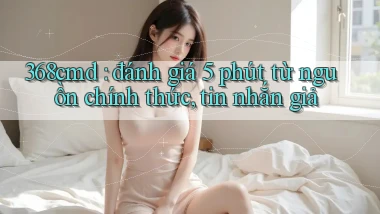 368cmd đánh giá 5 phút từ nguồn chính thức, tin nhắn giả