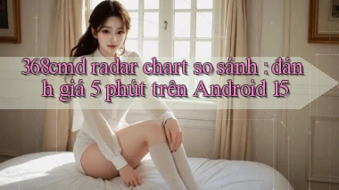 368cmd radar chart so sánh đánh giá 5 phút trên Android 15