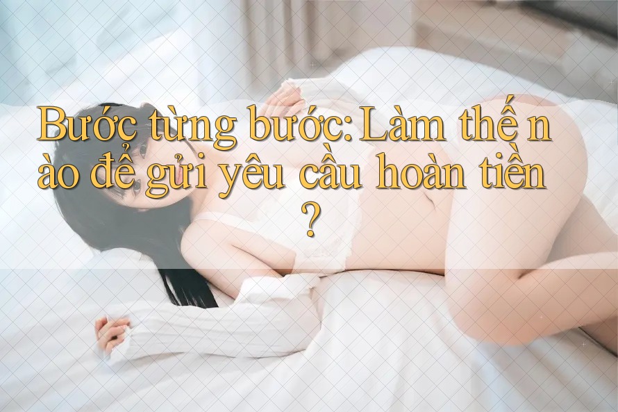 Bước từng bước: Làm thế nào để gửi yêu cầu hoàn tiền? Bước từng bước: Làm thế nào để gửi yêu cầu hoàn tiền?