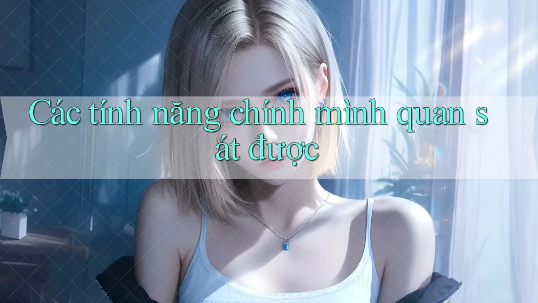 Các tính năng chính mình quan sát được Các tính năng chính mình quan sát được