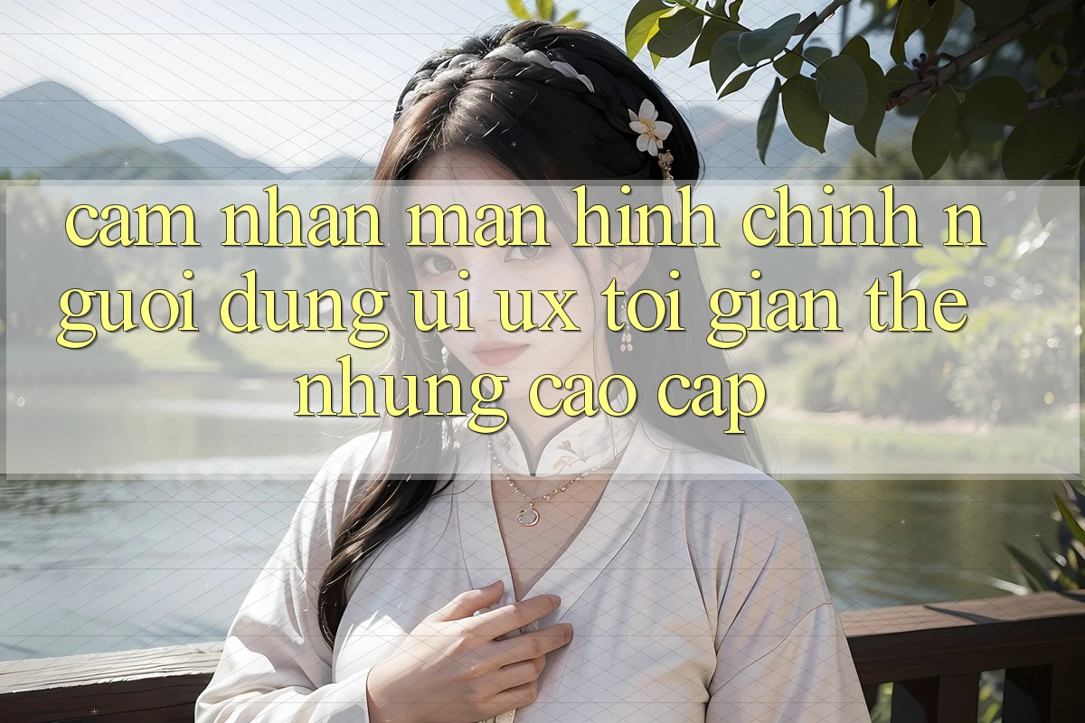 Cảm nhận Màn hình chính Người Dùng (UI/UX) Tối Giản Thế nhưng Cao cấp Cảm nhận Màn hình chính Người Dùng (UI/UX) Tối Giản Thế nhưng Cao cấp