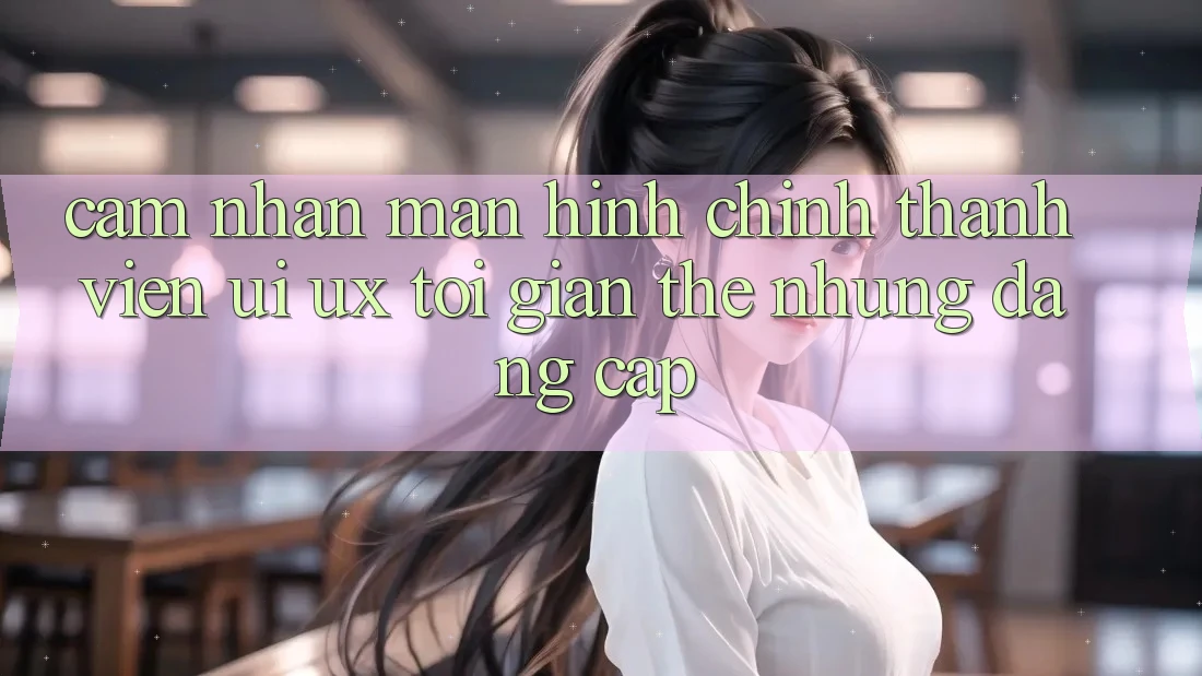 Cảm nhận Màn hình chính Thành viên (UI/UX) Tối Giản Thế nhưng Đẳng Cấp Cảm nhận Màn hình chính Thành viên (UI/UX) Tối Giản Thế nhưng Đẳng Cấp