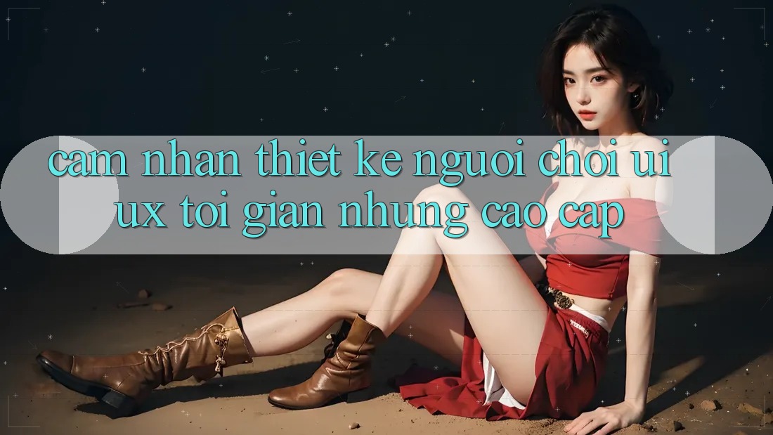 Cảm nhận Thiết kế Người chơi (UI/UX) Tối Giản Nhưng Cao cấp Cảm nhận Thiết kế Người chơi (UI/UX) Tối Giản Nhưng Cao cấp