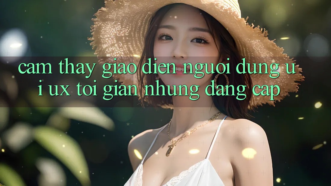 Cảm thấy Giao Diện Người Dùng (UI/UX) Tối Giản Nhưng Đẳng Cấp