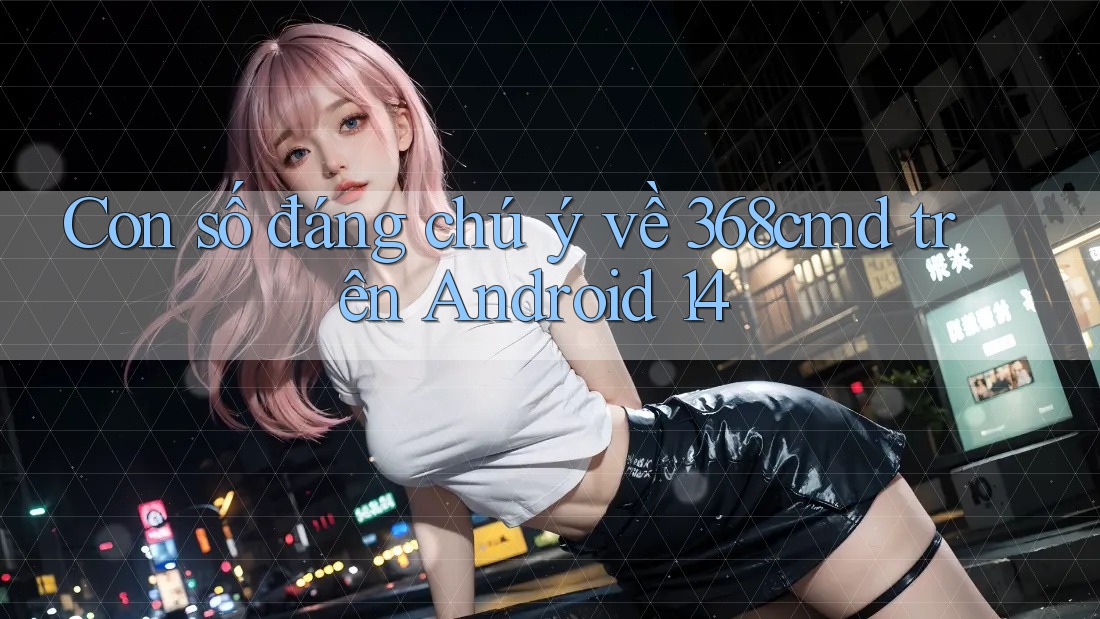 Con số đáng chú ý về 368cmd trên Android 14 Con số đáng chú ý về 368cmd trên Android 14