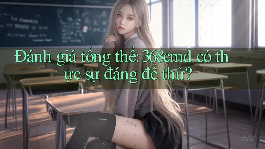 Đánh giá tổng thể: 368cmd có thực sự đáng để thử? Đánh giá tổng thể: 368cmd có thực sự đáng để thử?