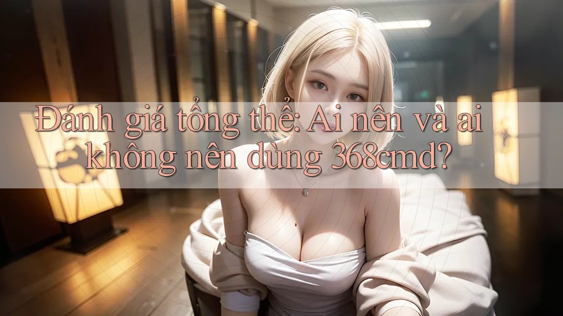 Đánh giá tổng thể: Ai nên và ai không nên dùng 368cmd? Đánh giá tổng thể: Ai nên và ai không nên dùng 368cmd?