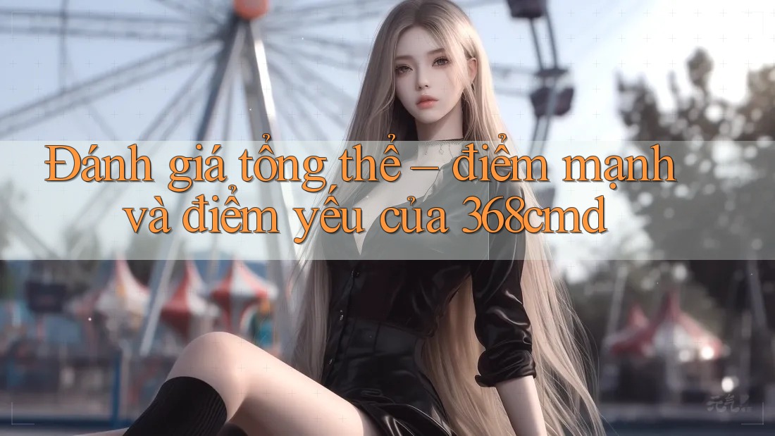 Đánh giá tổng thể – điểm mạnh và điểm yếu của 368cmd Đánh giá tổng thể – điểm mạnh và điểm yếu của 368cmd