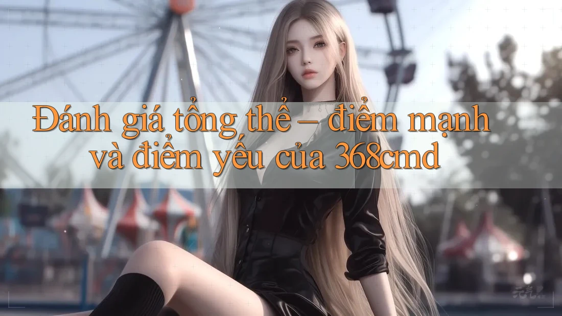 Đánh giá tổng thể – điểm mạnh và điểm yếu của 368cmd Đánh giá tổng thể – điểm mạnh và điểm yếu của 368cmd