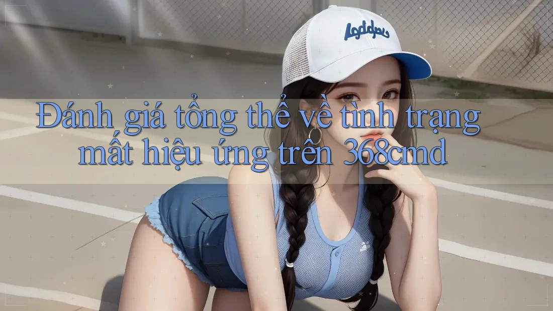Đánh giá tổng thể về tình trạng mất hiệu ứng trên 368cmd Đánh giá tổng thể về tình trạng mất hiệu ứng trên 368cmd