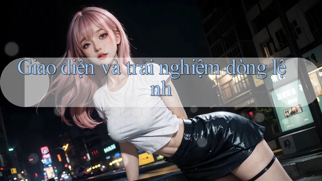 Giao diện và trải nghiệm dòng lệnh Giao diện và trải nghiệm dòng lệnh