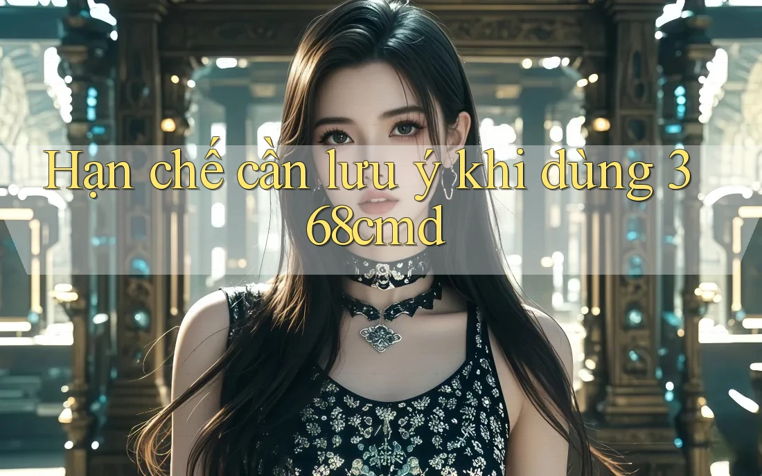 Hạn chế cần lưu ý khi dùng 368cmd Hạn chế cần lưu ý khi dùng 368cmd
