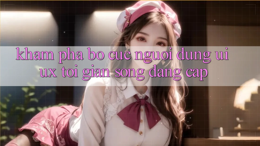 Khám phá Bố cục Người Dùng (UI/UX) Tối Giản Song Đẳng Cấp Khám phá Bố cục Người Dùng (UI/UX) Tối Giản Song Đẳng Cấp