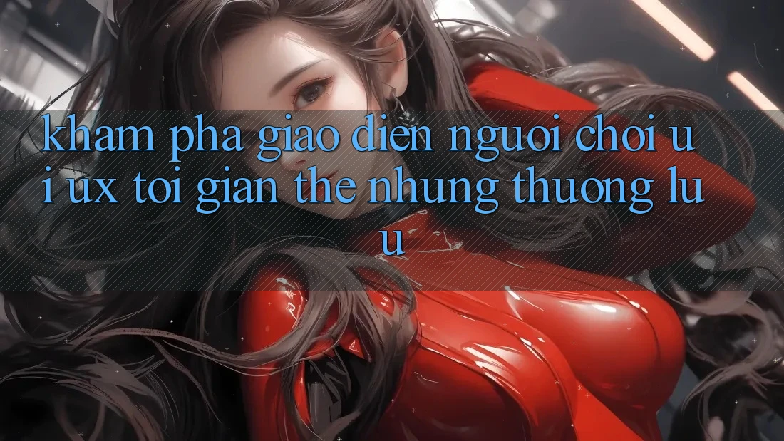 Khám phá Giao Diện Người chơi (UI/UX) Tối Giản Thế nhưng Thượng lưu Khám phá Giao Diện Người chơi (UI/UX) Tối Giản Thế nhưng Thượng lưu