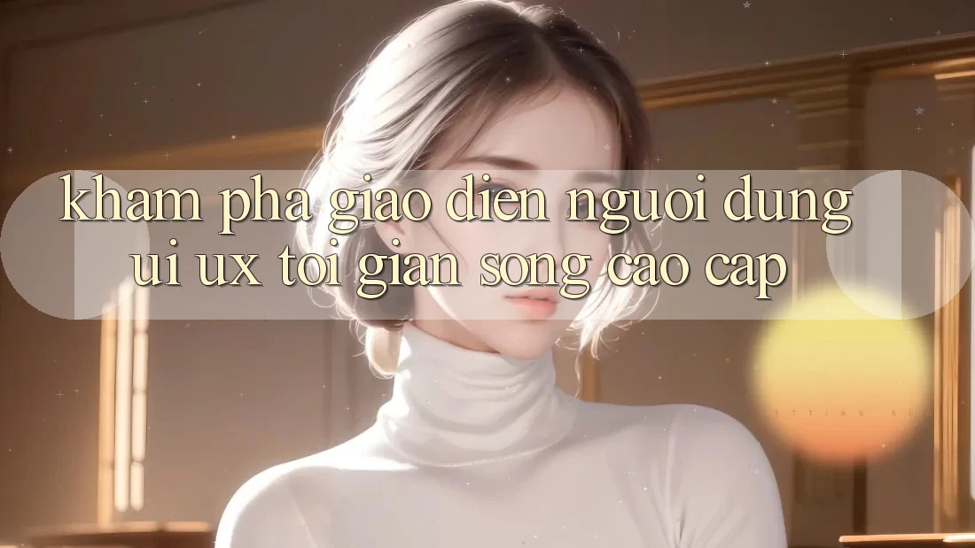Khám phá Giao Diện Người dùng (UI/UX) Tối Giản Song Cao cấp Khám phá Giao Diện Người dùng (UI/UX) Tối Giản Song Cao cấp