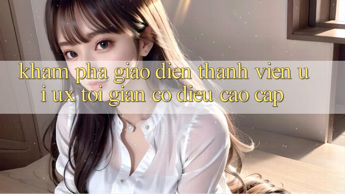 Khám phá Giao Diện Thành viên (UI/UX) Tối Giản Có điều Cao cấp Khám phá Giao Diện Thành viên (UI/UX) Tối Giản Có điều Cao cấp