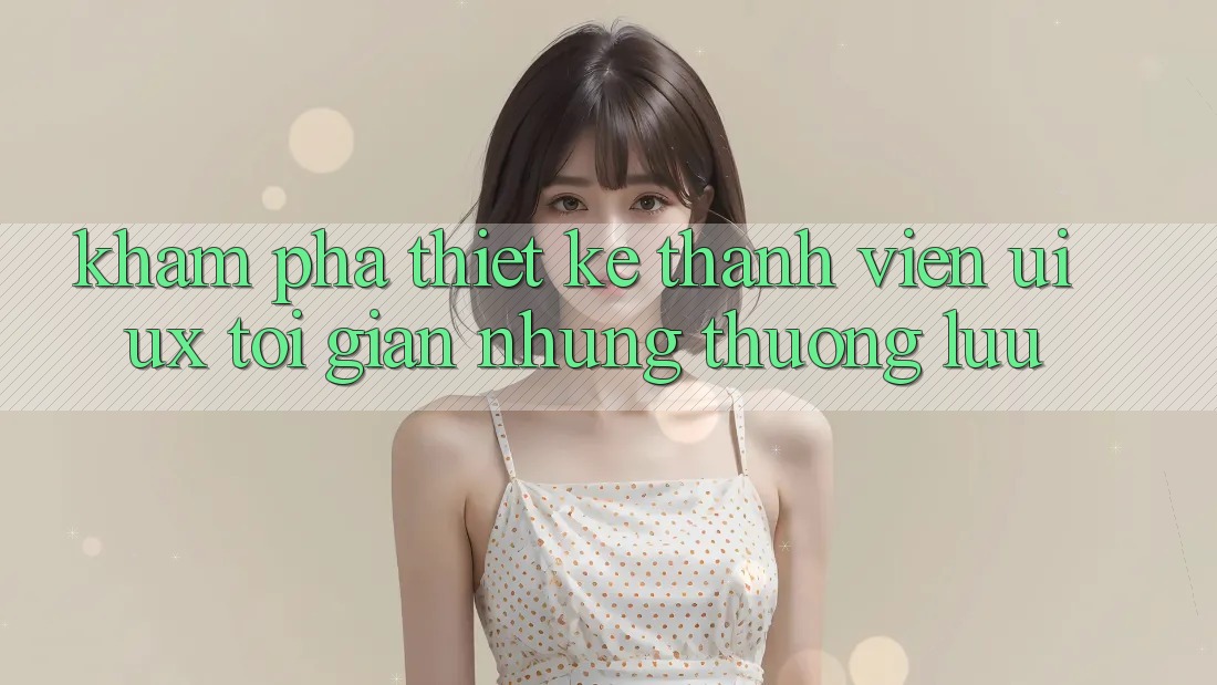 Khám phá Thiết kế Thành viên (UI/UX) Tối Giản Nhưng Thượng lưu Khám phá Thiết kế Thành viên (UI/UX) Tối Giản Nhưng Thượng lưu