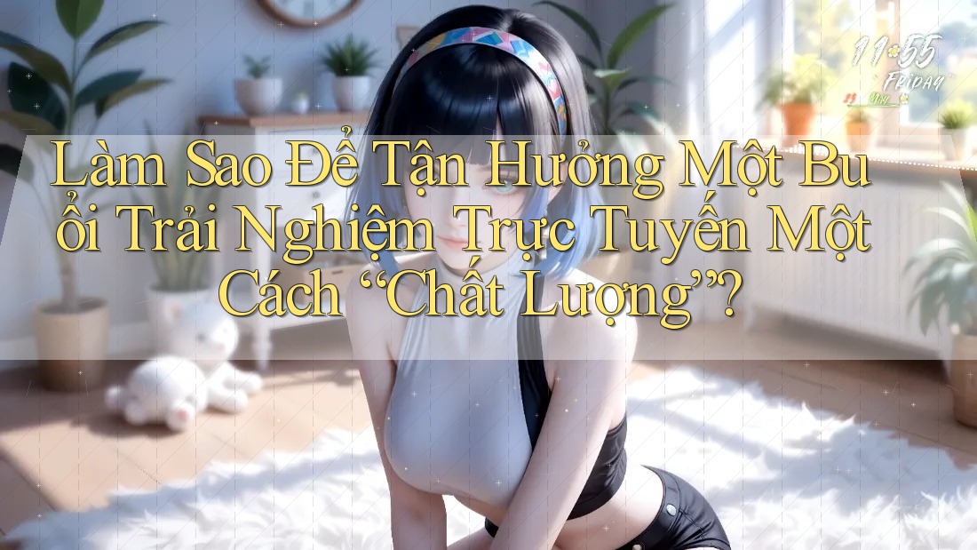 Làm Sao Để Tận Hưởng Một Buổi Trải Nghiệm Trực Tuyến Một Cách “Chất Lượng”? Làm Sao Để Tận Hưởng Một Buổi Trải Nghiệm Trực Tuyến Một Cách “Chất Lượng”?