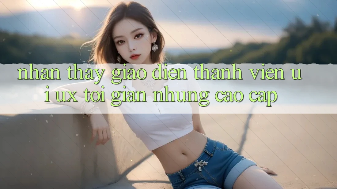Nhận thấy Giao Diện Thành viên (UI/UX) Tối Giản Nhưng Cao cấp