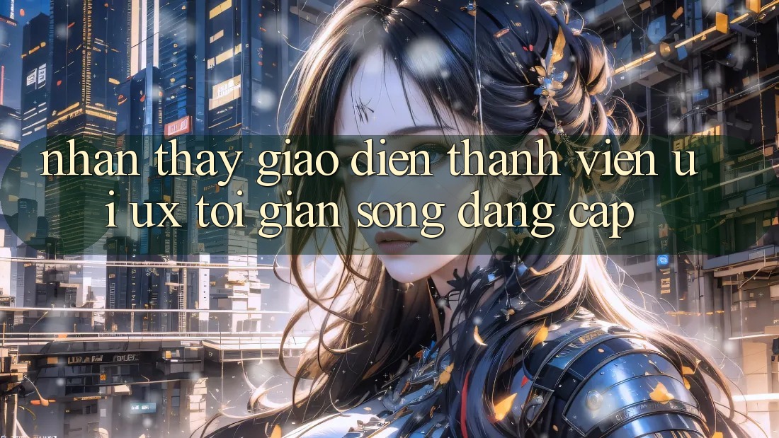 Nhận thấy Giao Diện Thành viên (UI/UX) Tối Giản Song Đẳng Cấp Nhận thấy Giao Diện Thành viên (UI/UX) Tối Giản Song Đẳng Cấp