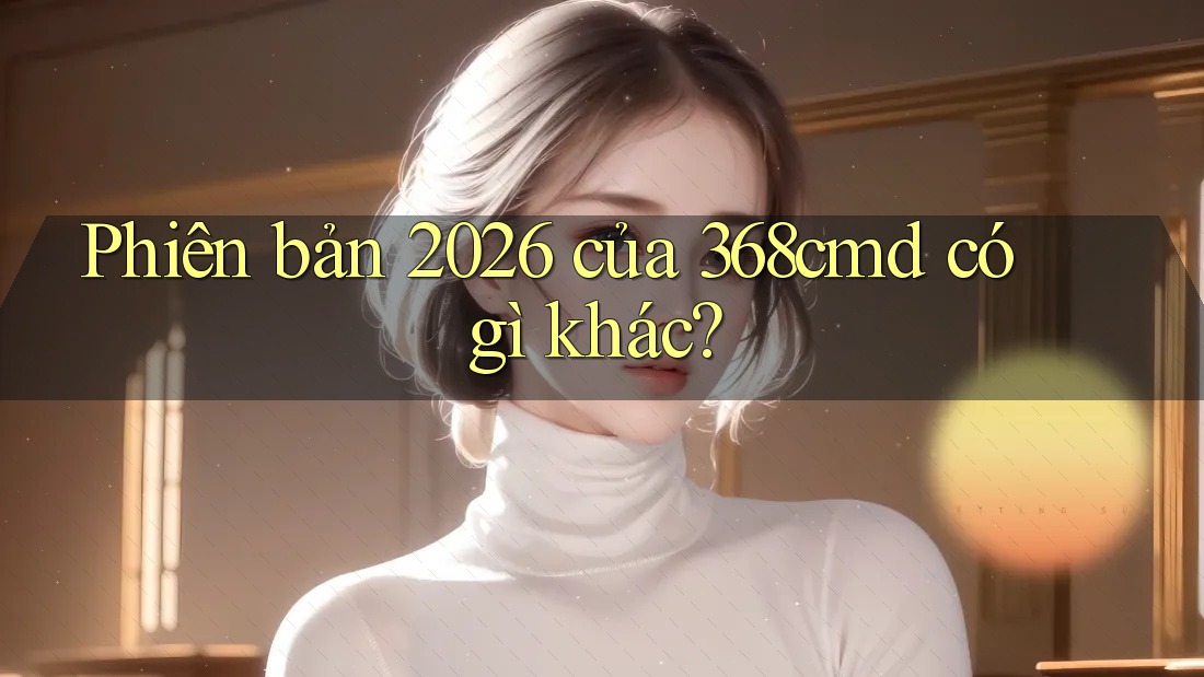 Phiên bản 2026 của 368cmd có gì khác? Phiên bản 2026 của 368cmd có gì khác?