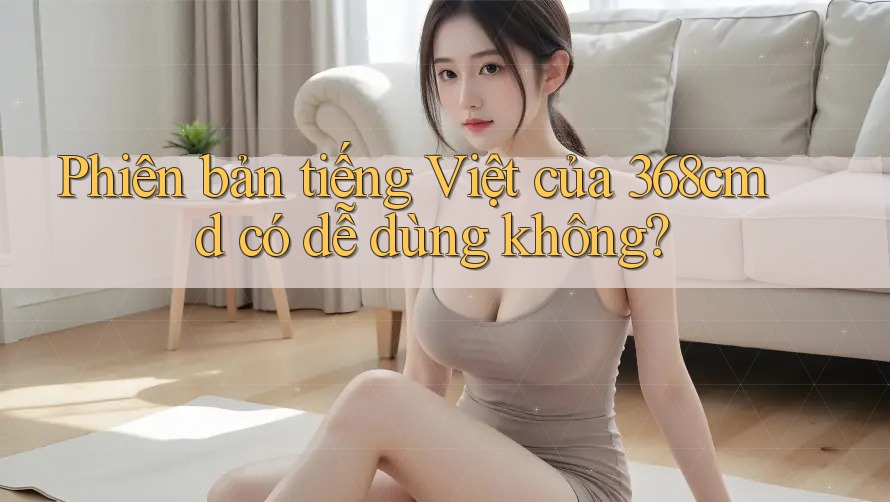 Phiên bản tiếng Việt của 368cmd có dễ dùng không?