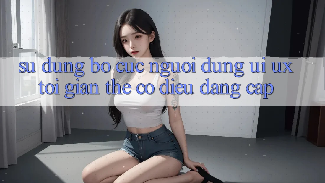Sử dụng Bố cục Người Dùng (UI/UX) Tối Giản Thế có điều Đẳng Cấp Sử dụng Bố cục Người Dùng (UI/UX) Tối Giản Thế có điều Đẳng Cấp