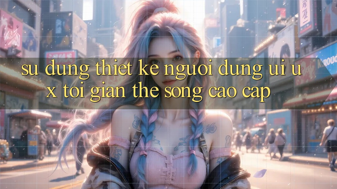 Sử dụng Thiết kế Người Dùng (UI/UX) Tối Giản Thế song Cao cấp
