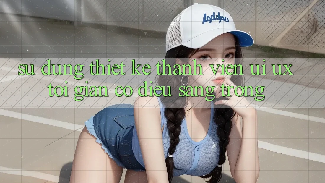 Sử dụng Thiết kế Thành viên (UI/UX) Tối Giản Có điều Sang trọng