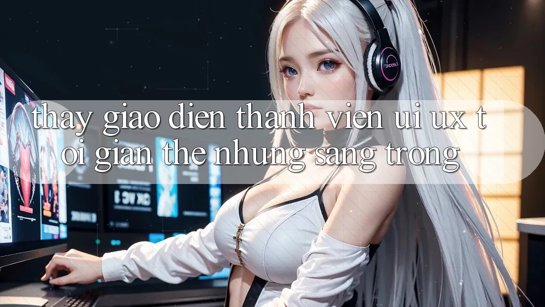 Thấy Giao Diện Thành viên (UI/UX) Tối Giản Thế nhưng Sang trọng