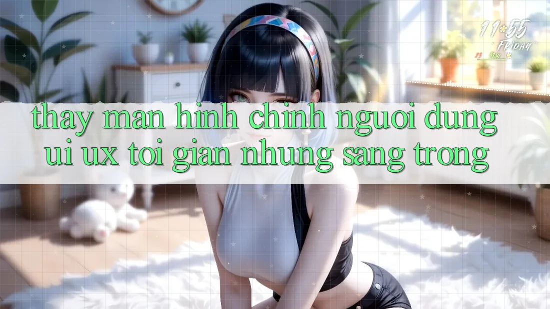 Thấy Màn hình chính Người Dùng (UI/UX) Tối Giản Nhưng Sang trọng Thấy Màn hình chính Người Dùng (UI/UX) Tối Giản Nhưng Sang trọng