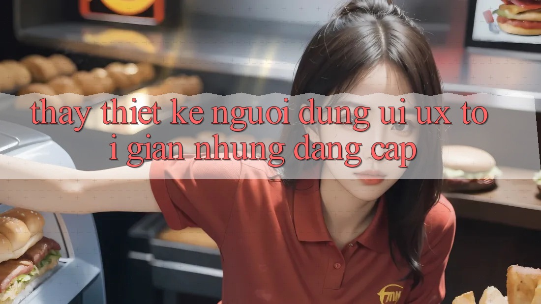 Thấy Thiết kế Người dùng (UI/UX) Tối Giản Nhưng Đẳng Cấp Thấy Thiết kế Người dùng (UI/UX) Tối Giản Nhưng Đẳng Cấp