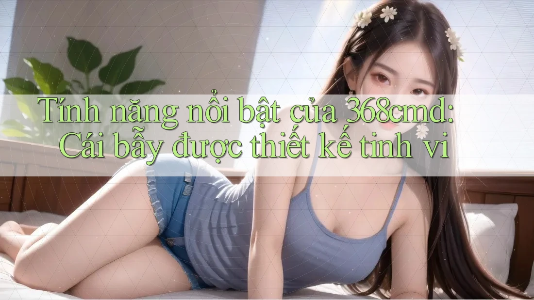 Tính năng nổi bật của 368cmd: Cái bẫy được thiết kế tinh vi Tính năng nổi bật của 368cmd: Cái bẫy được thiết kế tinh vi