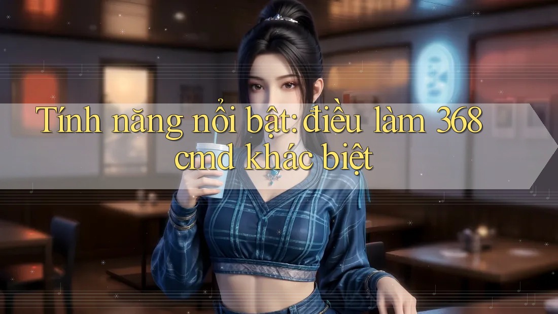 Tính năng nổi bật: điều làm 368cmd khác biệt Tính năng nổi bật: điều làm 368cmd khác biệt