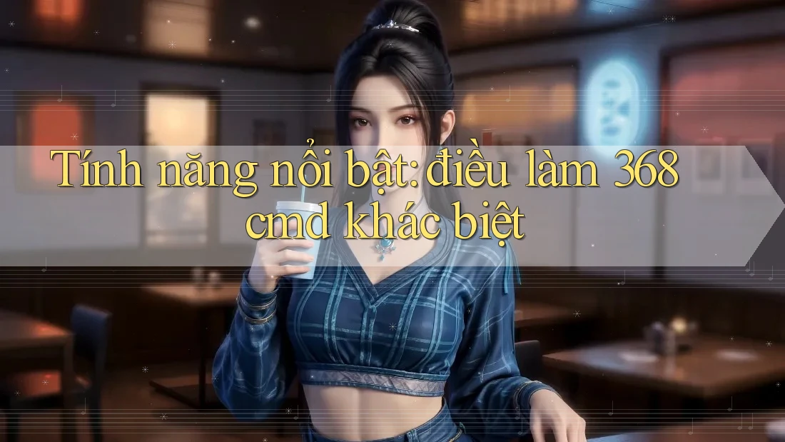 Tính năng nổi bật: điều làm 368cmd khác biệt Tính năng nổi bật: điều làm 368cmd khác biệt
