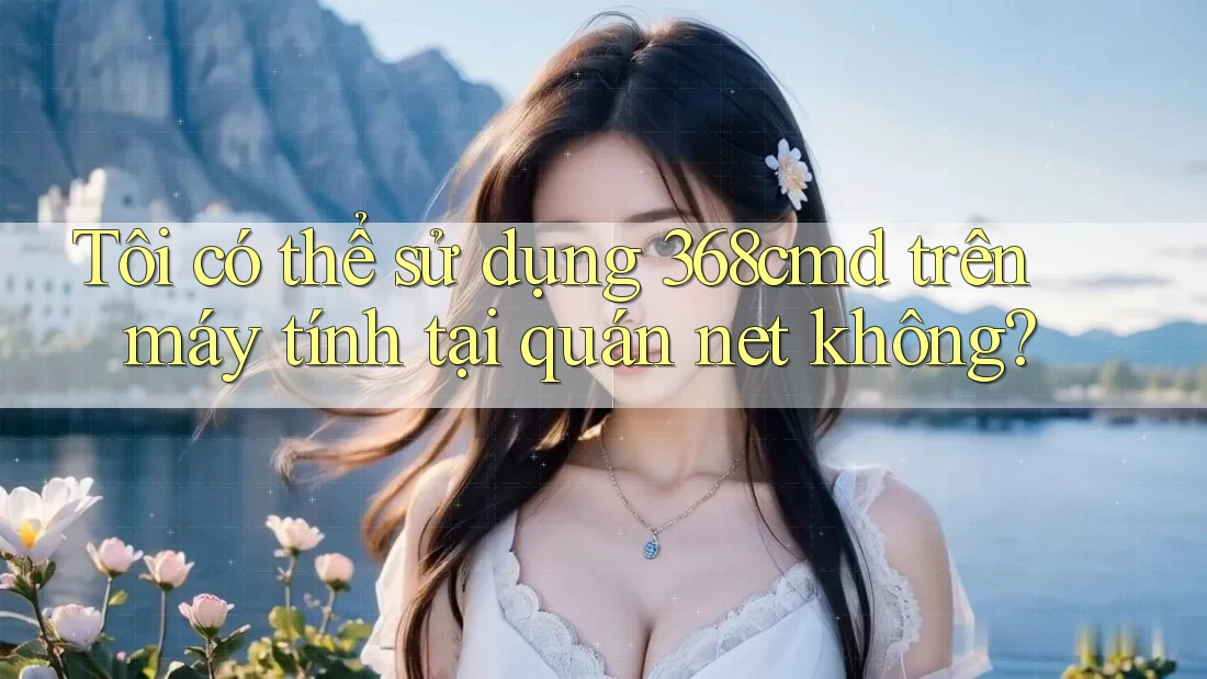 Tôi có thể sử dụng 368cmd trên máy tính tại quán net không? Tôi có thể sử dụng 368cmd trên máy tính tại quán net không?