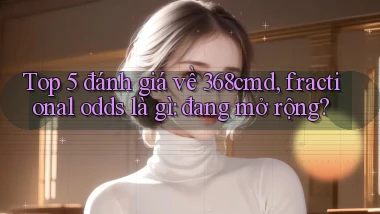 Top 5 đánh giá về 368cmd, fractional odds là gì đang mở rộng