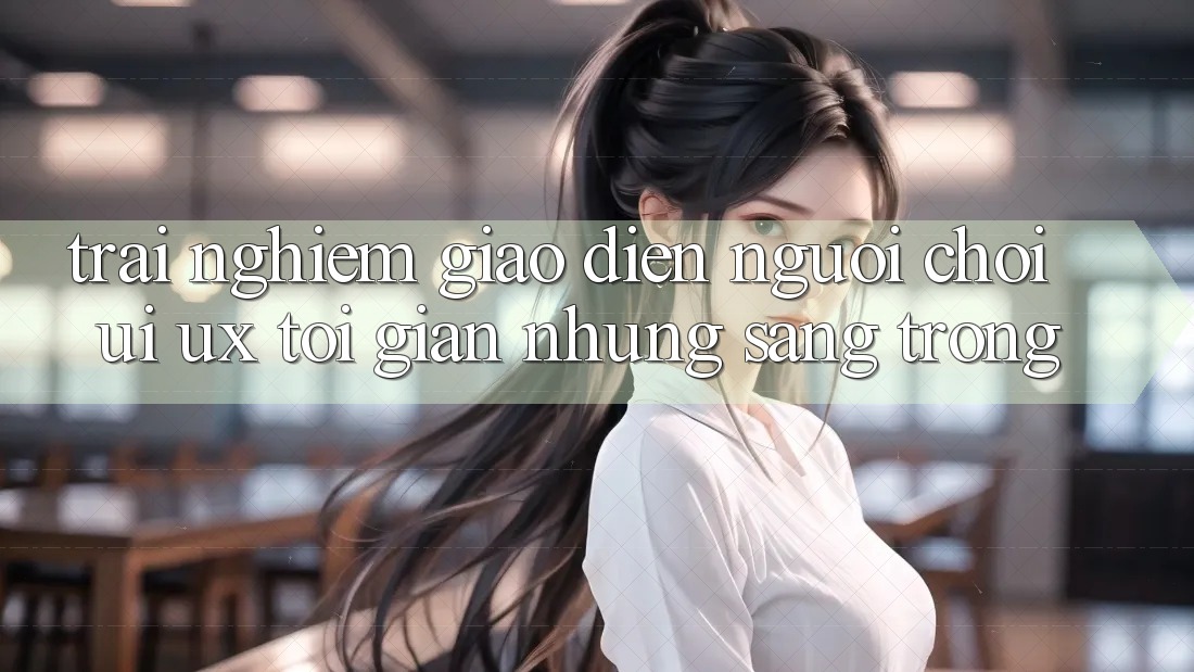 Trải Nghiệm Giao Diện Người chơi (UI/UX) Tối Giản Nhưng Sang trọng Trải Nghiệm Giao Diện Người chơi (UI/UX) Tối Giản Nhưng Sang trọng