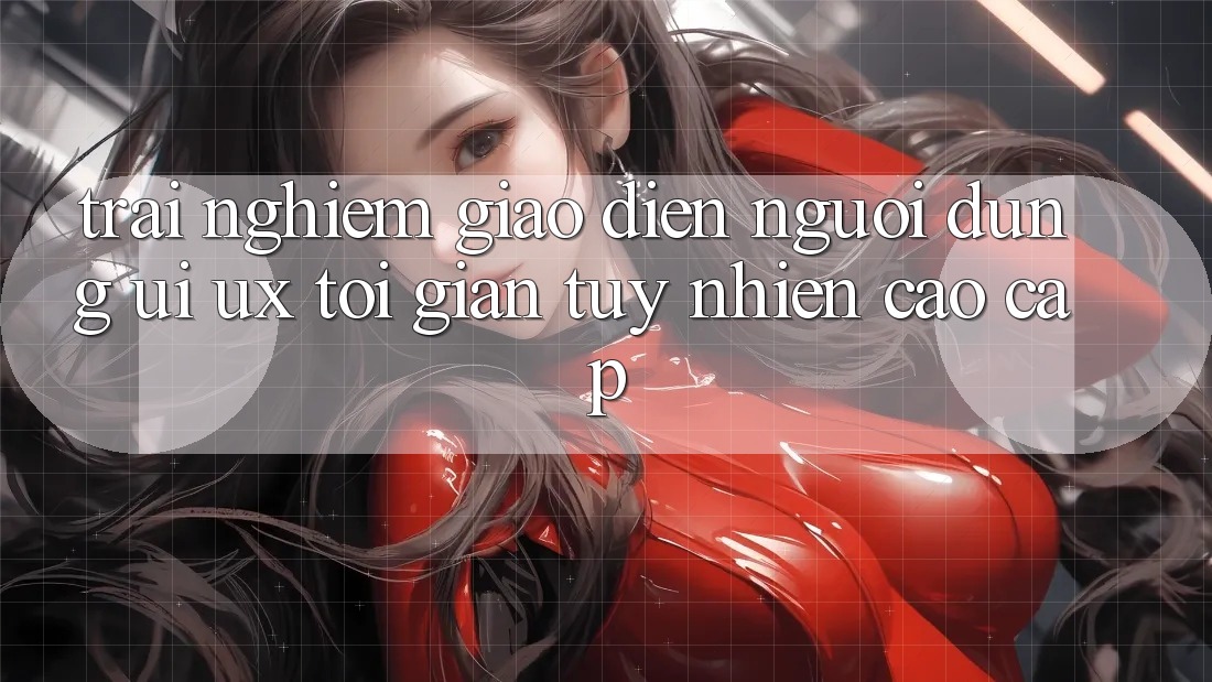 Trải Nghiệm Giao Diện Người Dùng (UI/UX) Tối Giản Tuy nhiên Cao cấp Trải Nghiệm Giao Diện Người Dùng (UI/UX) Tối Giản Tuy nhiên Cao cấp