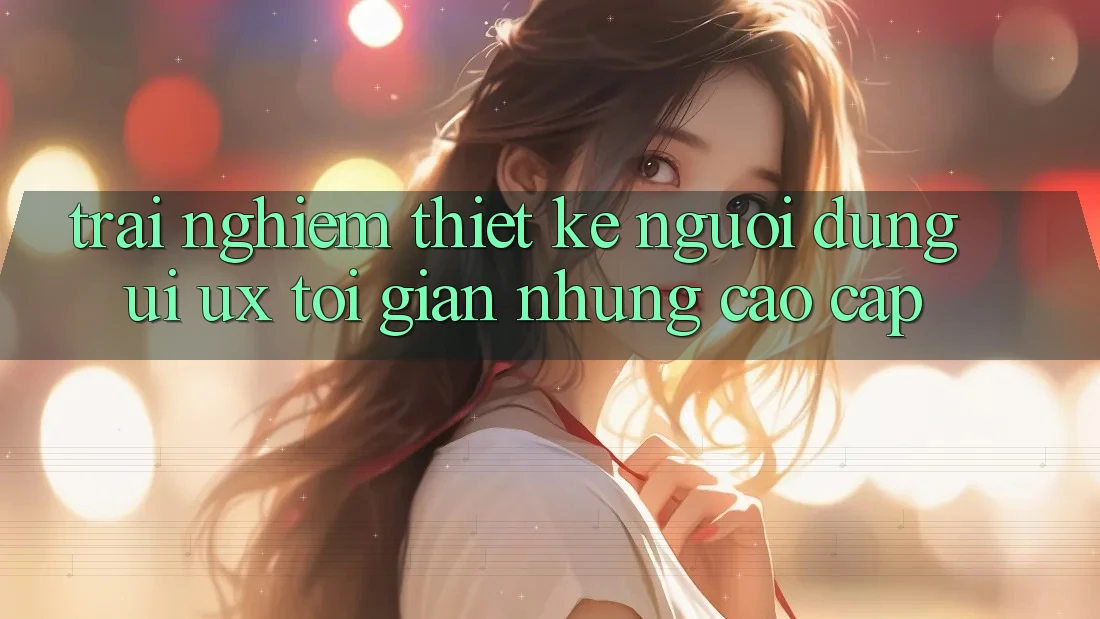 Trải Nghiệm Thiết kế Người Dùng (UI/UX) Tối Giản Nhưng Cao cấp Trải Nghiệm Thiết kế Người Dùng (UI/UX) Tối Giản Nhưng Cao cấp