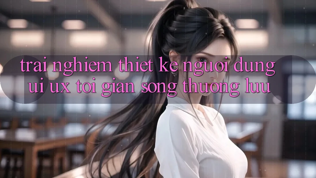 Trải nghiệm Thiết kế Người Dùng (UI/UX) Tối Giản Song Thượng lưu Trải nghiệm Thiết kế Người Dùng (UI/UX) Tối Giản Song Thượng lưu